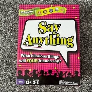 Say Anything Board Game
